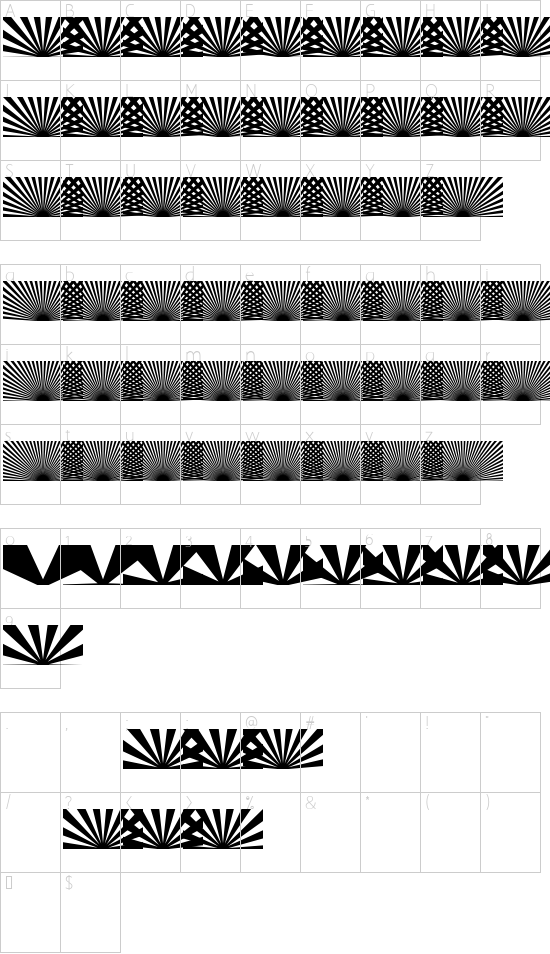 character map