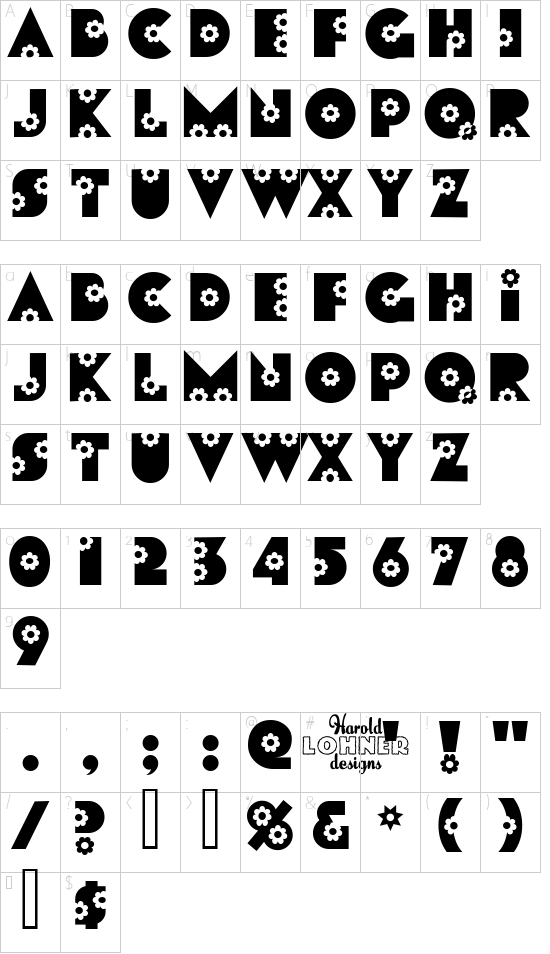 character map